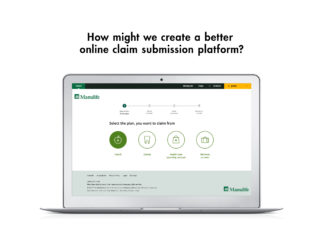 How might we create a better online claim submission platform?